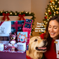 Christmas Personalized Gift Box for Dog Mom & Dog – Custom Treats, Socks, Candle Set, Dog Toy & Card
