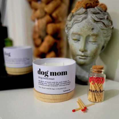 Dog Lover & Dog Mom Candle