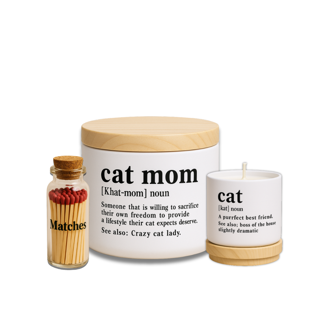 Cat Lover & Cat Mom Candle