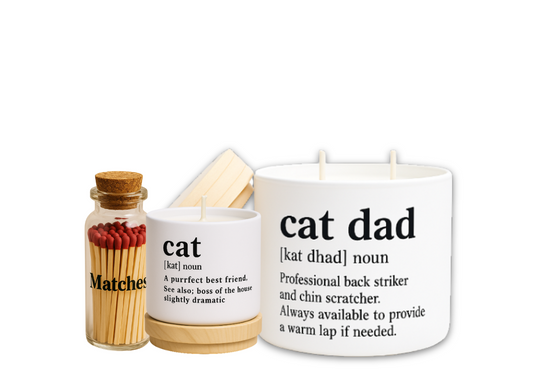 Cat Lover & Cat Dad Candle