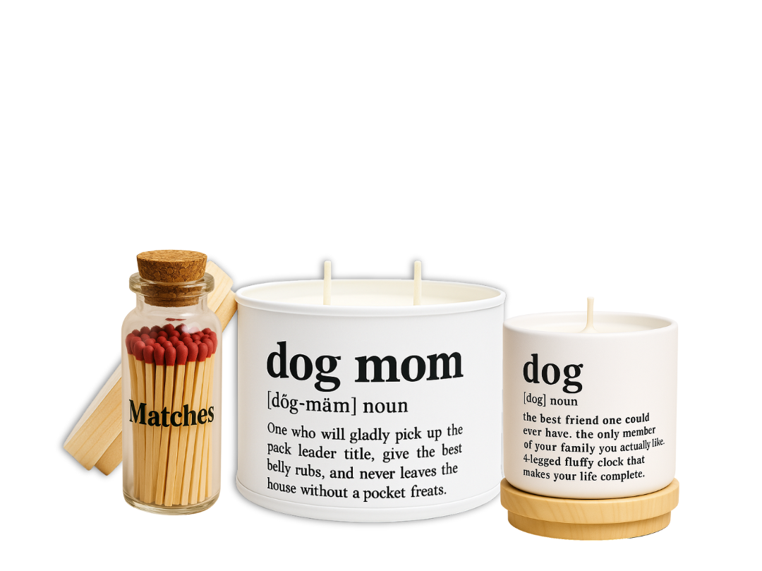 Dog Lover & Dog Mom Candle