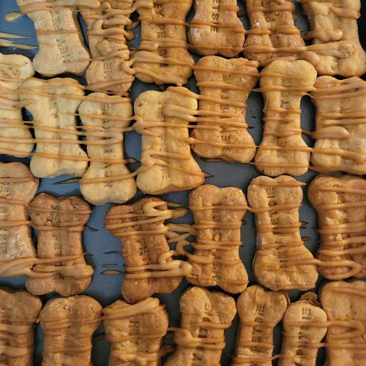PETSIE Organic Dog Treats (Peanut Butter) - Handcrafted in small batches in Toronto