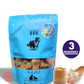 Organic peanut butter dog treats handmade in Toronto by Petsie

