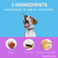 PETSIE Organic Dog Treats (Peanut Butter) - Handcrafted in small batches in Toronto